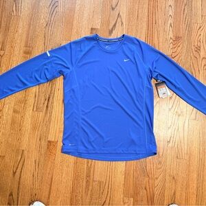 Nike Men's Vibrant Blue Performance Top